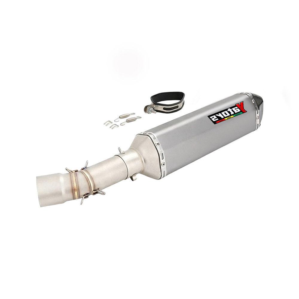 For BMW F650GS F700GS F800GS Exhaust System Middle Link Pipe Escape Muffler Tips