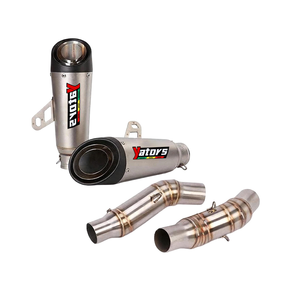 For Kawasaki Z1000/SX Ninja 1000/SX Slip-on Exhaust Tips 51mm Muffler Pipe L R - Image 5