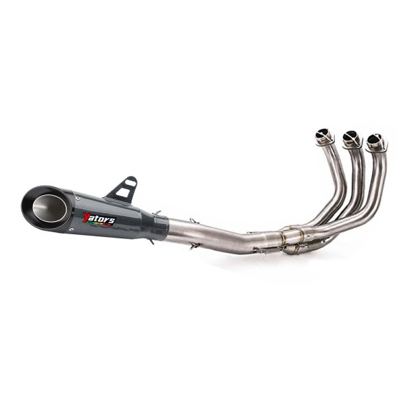 Full Exhaust System Manifold Link Pipe Mufflers For Yamaha MT09 FZ09 FJ09 XSR900