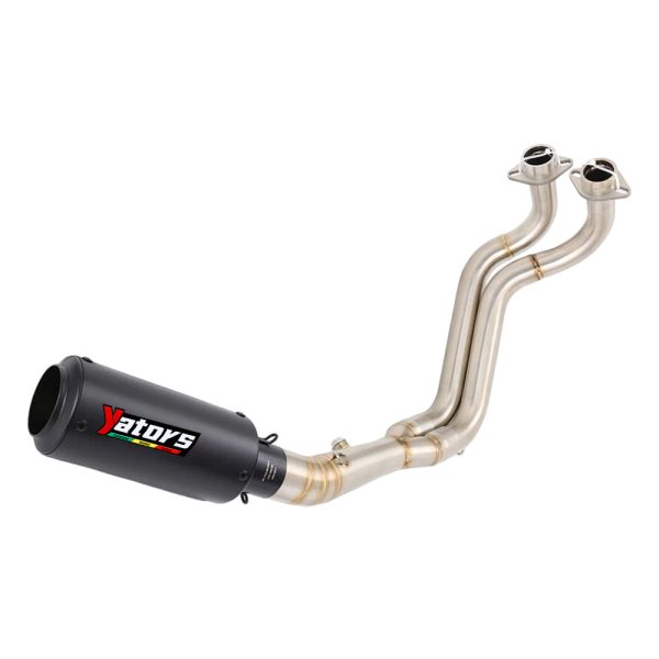 YZF R7 2021-2024 for Yamaha MT-07 Whole System Exhaust Header Pipe Muffler Tips