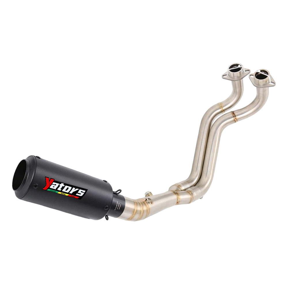 YZF R7 2021-2024 for Yamaha MT-07 Whole System Exhaust Header Pipe Muffler Tips