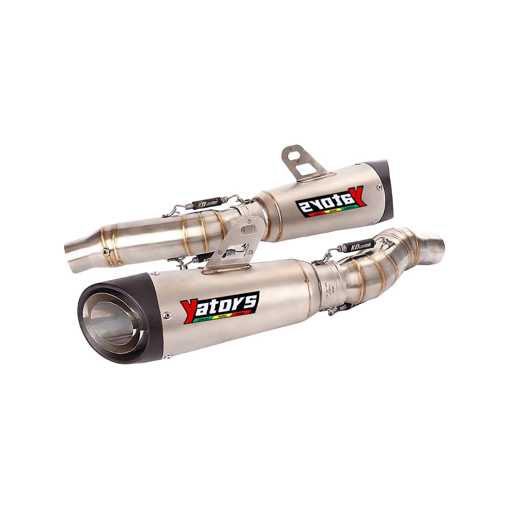 For Kawasaki Z1000/SX Ninja 1000/SX Slip-on Exhaust Tips 51mm Muffler Pipe L R - Image 6