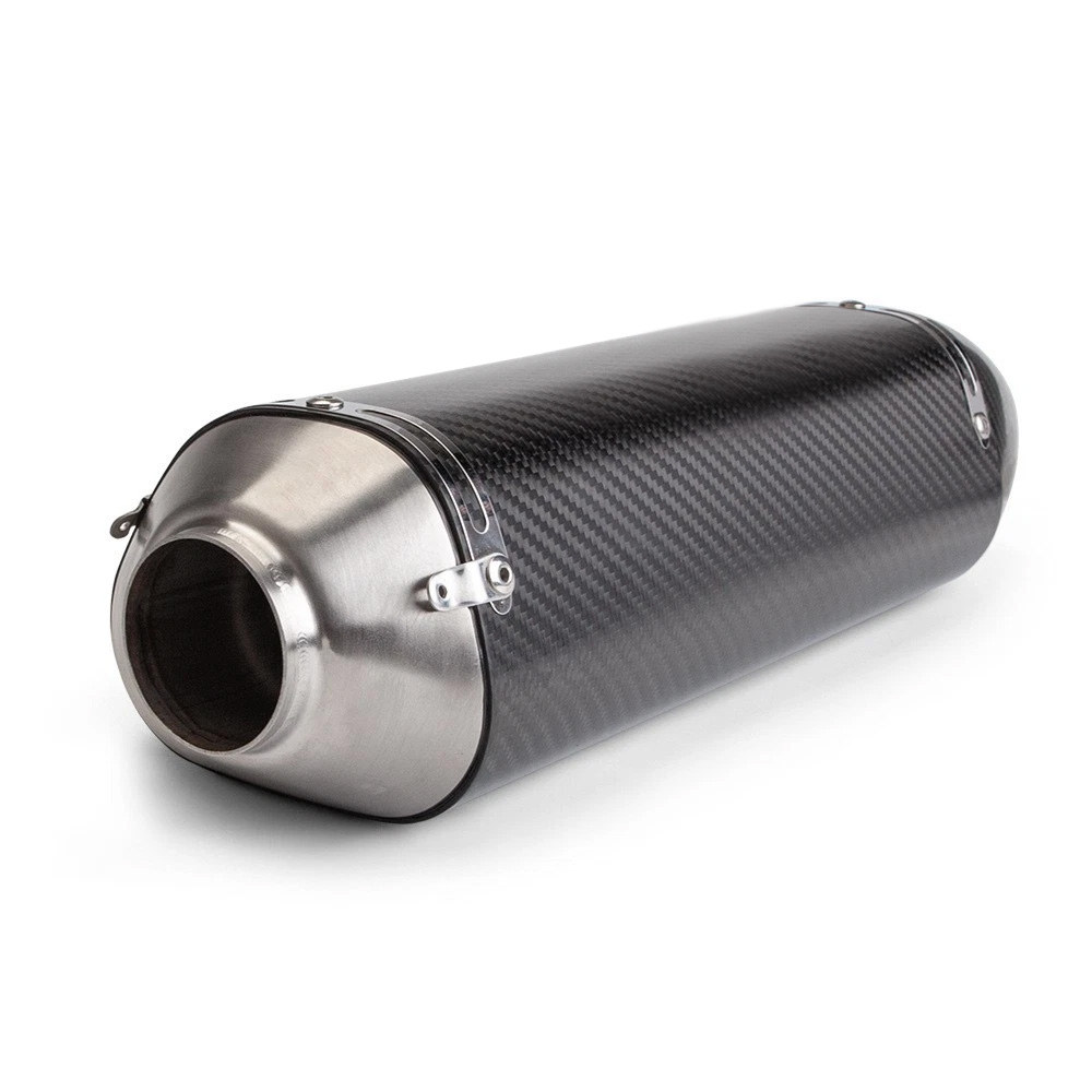 Slip-on For Suzuki SF250 Gixxer 250 Full System Exhaust Front Link Pipe Muffler - Image 7