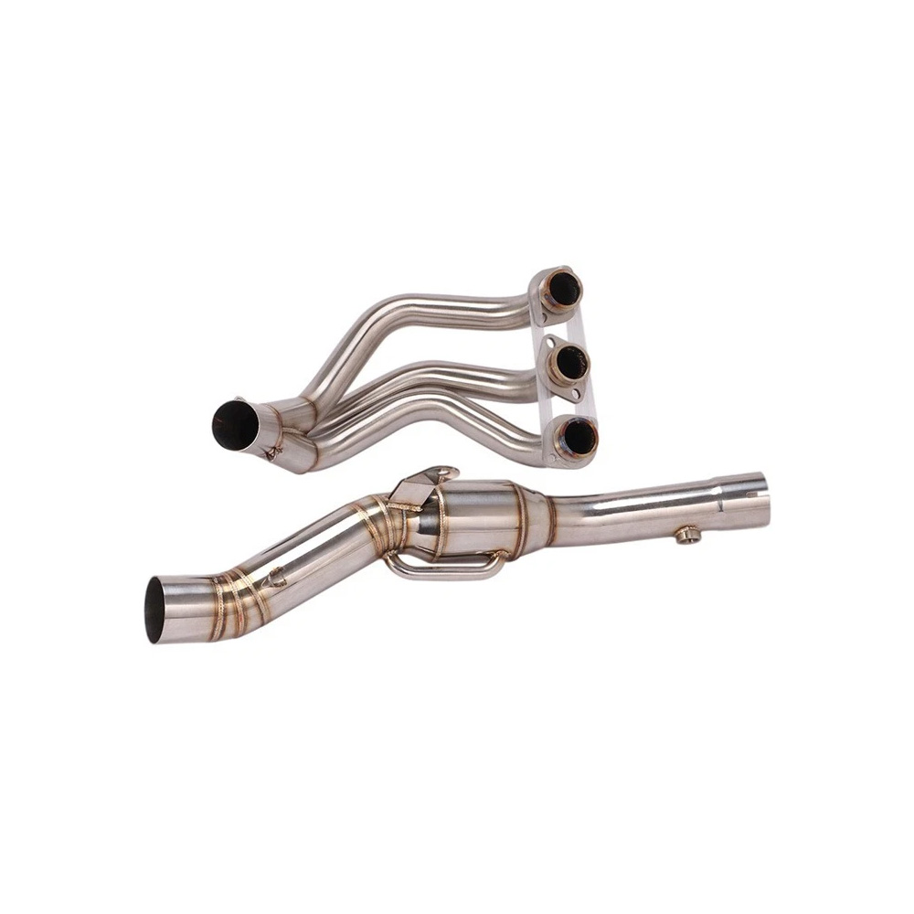 For Yamaha MT09 2020-2023 Full Exhaust System Header Link Pipe Muffler Tips Slip - Image 6