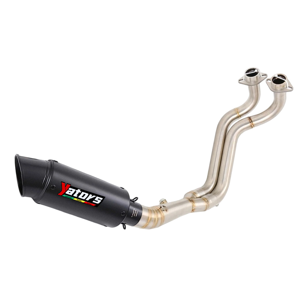 YZF R7 2021-2024 for Yamaha MT-07 Whole System Exhaust Header Pipe Muffler Tips