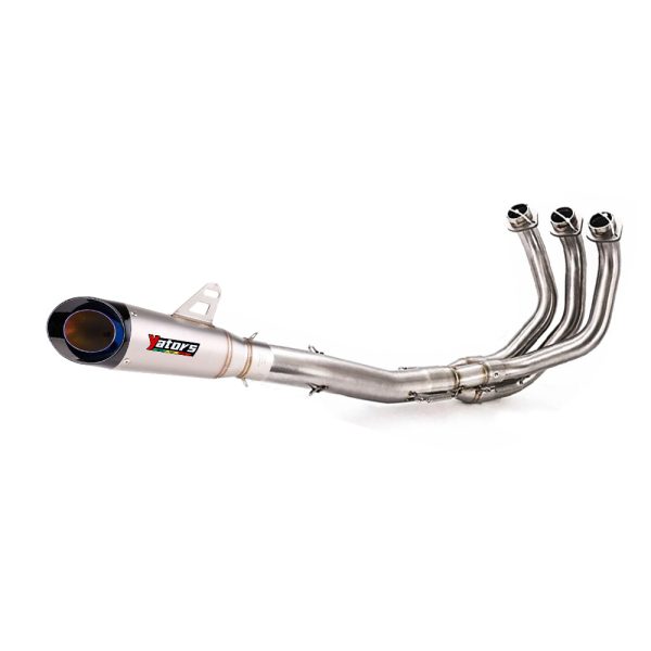 Full Exhaust System Manifold Link Pipe Mufflers For Yamaha MT09 FZ09 FJ09 XSR900