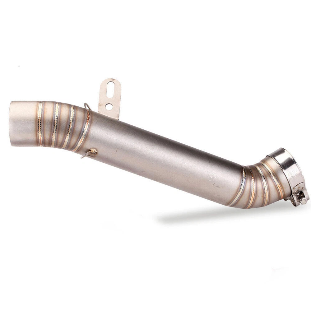 Motorcycle Exhaust Muffler Tips Mid Link Pipe System For Aprilia RSV4 2009-2021 - Image 3