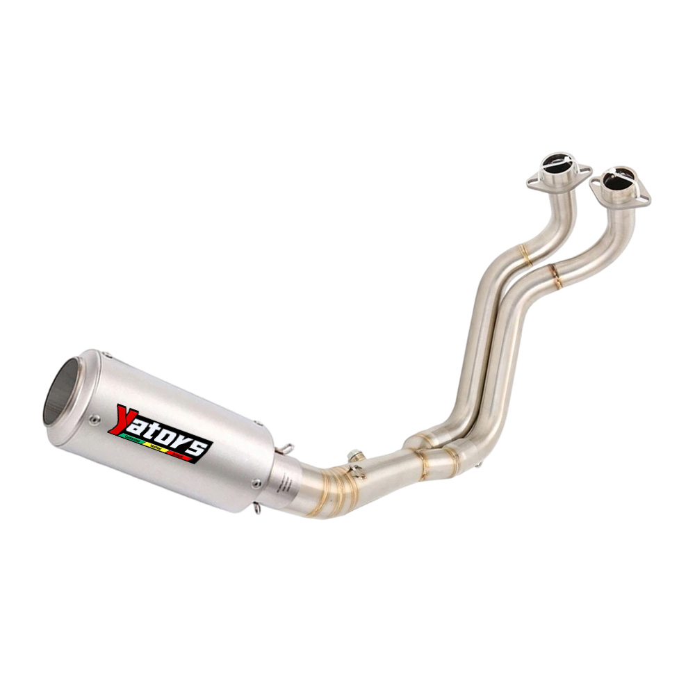 YZF R7 2021-2024 for Yamaha MT-07 Whole System Exhaust Header Pipe Muffler Tips