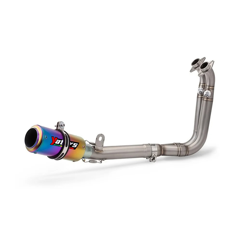 Motorcycle Exhaust System Slip-On Muffler Link Pipe For CF-Moto 450SR 450SR-S Exhaust Systems Exhausts Pipes