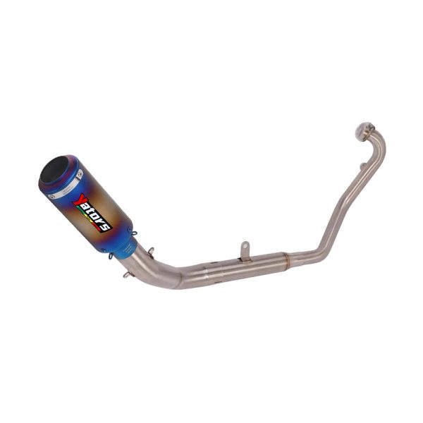 Full System Exhaust Tips Header Link Pipe For CF-Moto 250NK 250SR 300NK 300SR
