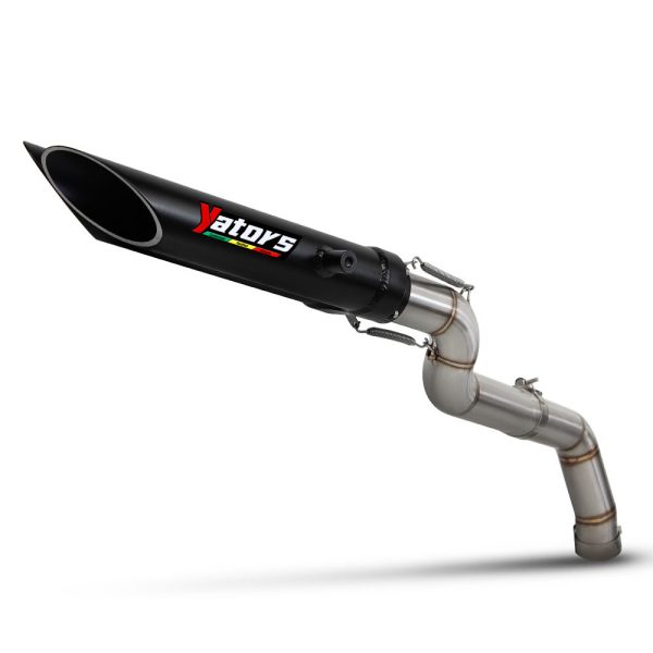 Slip-on Exhaust Modify Middle Pipe Muffler with DB Killer – Escape Racing Kit for Honda CBR600RR F5 (2005-2020)