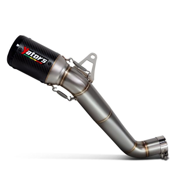 Slip on for Honda CBR1000RR 2008-2016 Exhaust System Mid Link Pipe Muffler Tips Exhausts Pipes