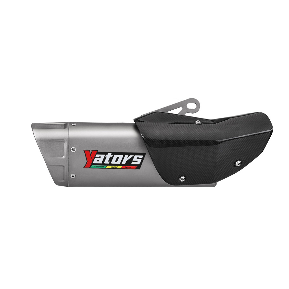 Exhaust & Exhaust Systems for Yamaha YZF R1 2015-2024, MT-10 2015-2021 Exhaust Pipe 55mm Muffler Escape - Image 2