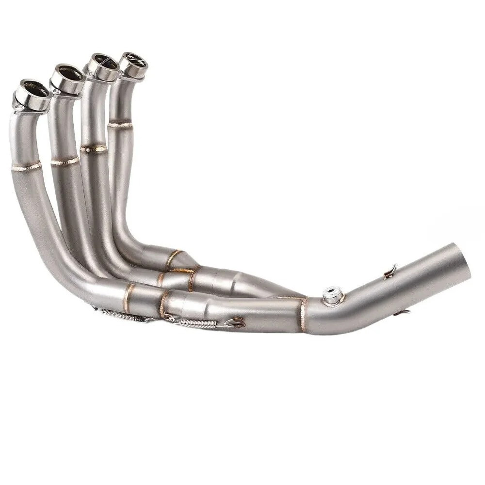 For Yamaha R6 2006-2020 YZF-R6 YZFR6 Exhaust 51mm Slip-On Header Mid Link Pipe Exhaust Systems Exhausts Pipes - Image 2