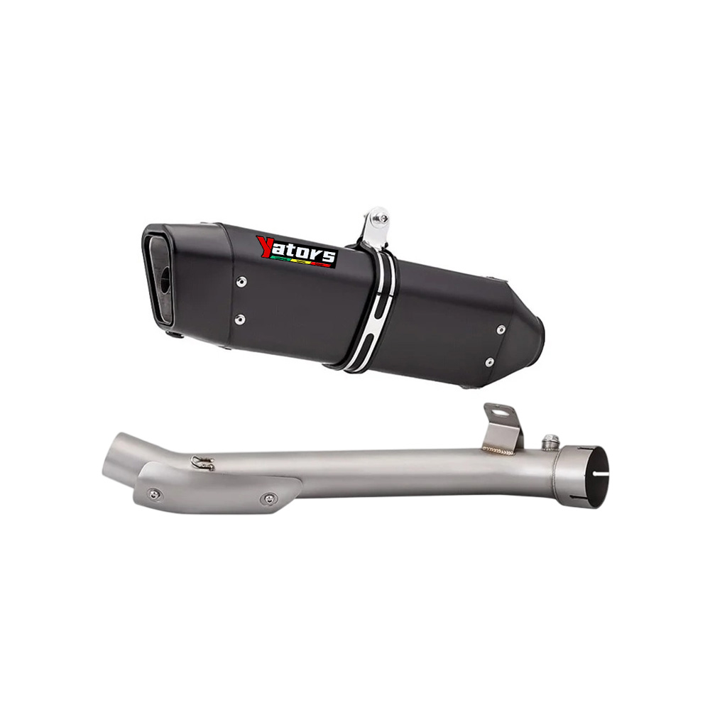 For Suzuki GSX-R1000 2007-2011 Exhaust Mid Link Pipe 51mm Tail Muffler Stainles Exhaust Systems Exhausts Pipes - Image 2