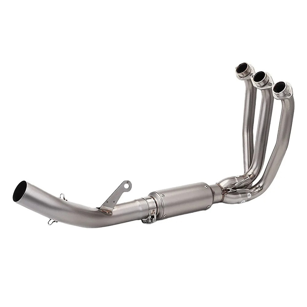 Exhaust Systems For CF-Moto 675SRR 675SR 675R 675NK Exhaust System Header Link Pipe Muffler Tips - Image 2