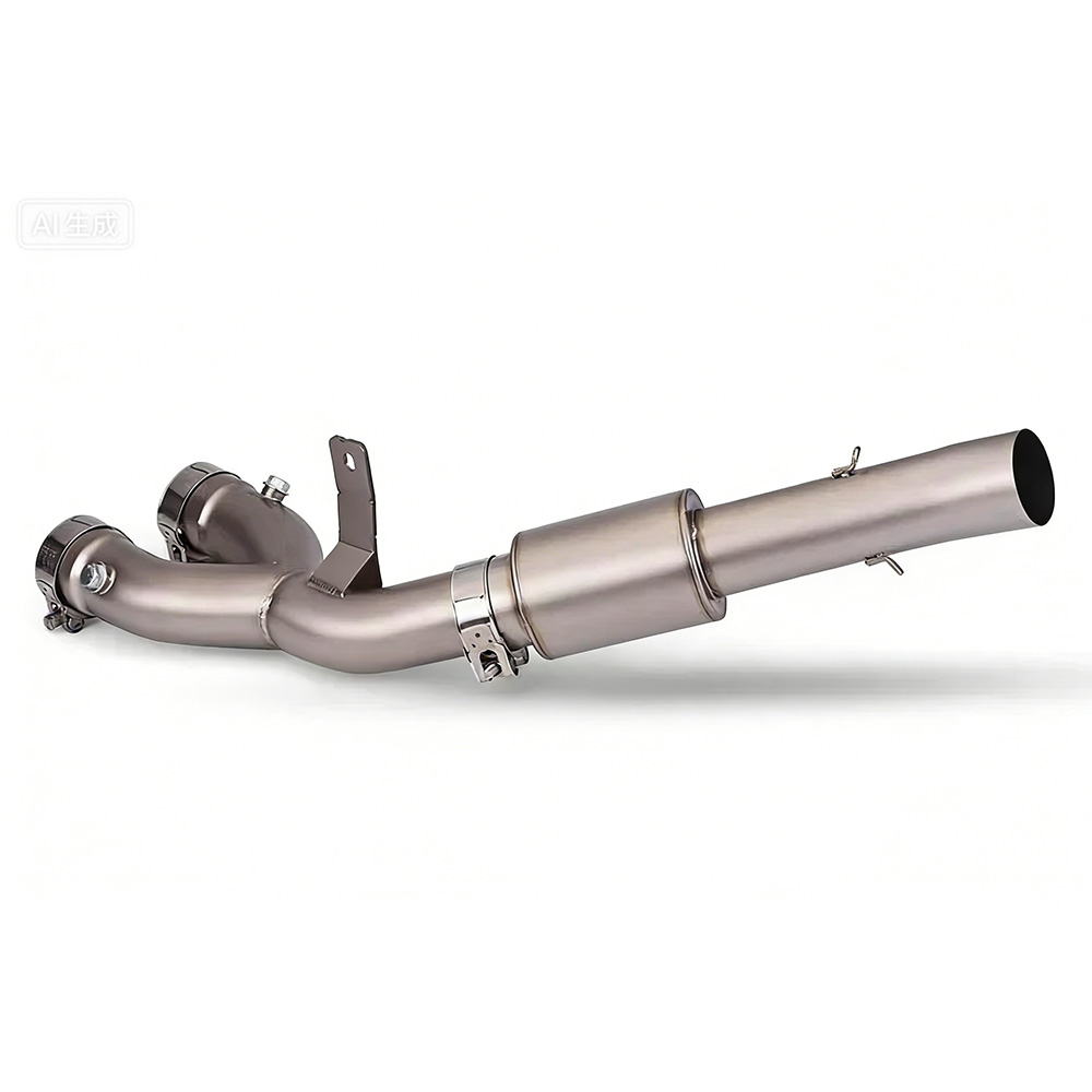 Motorcycle Exhaust Modify Escape Mid Link Pipe fits 51mm Muffler Slip On For Yamaha YZF-R1 r1 MT10 R1M 2015 - 2021 - Image 3