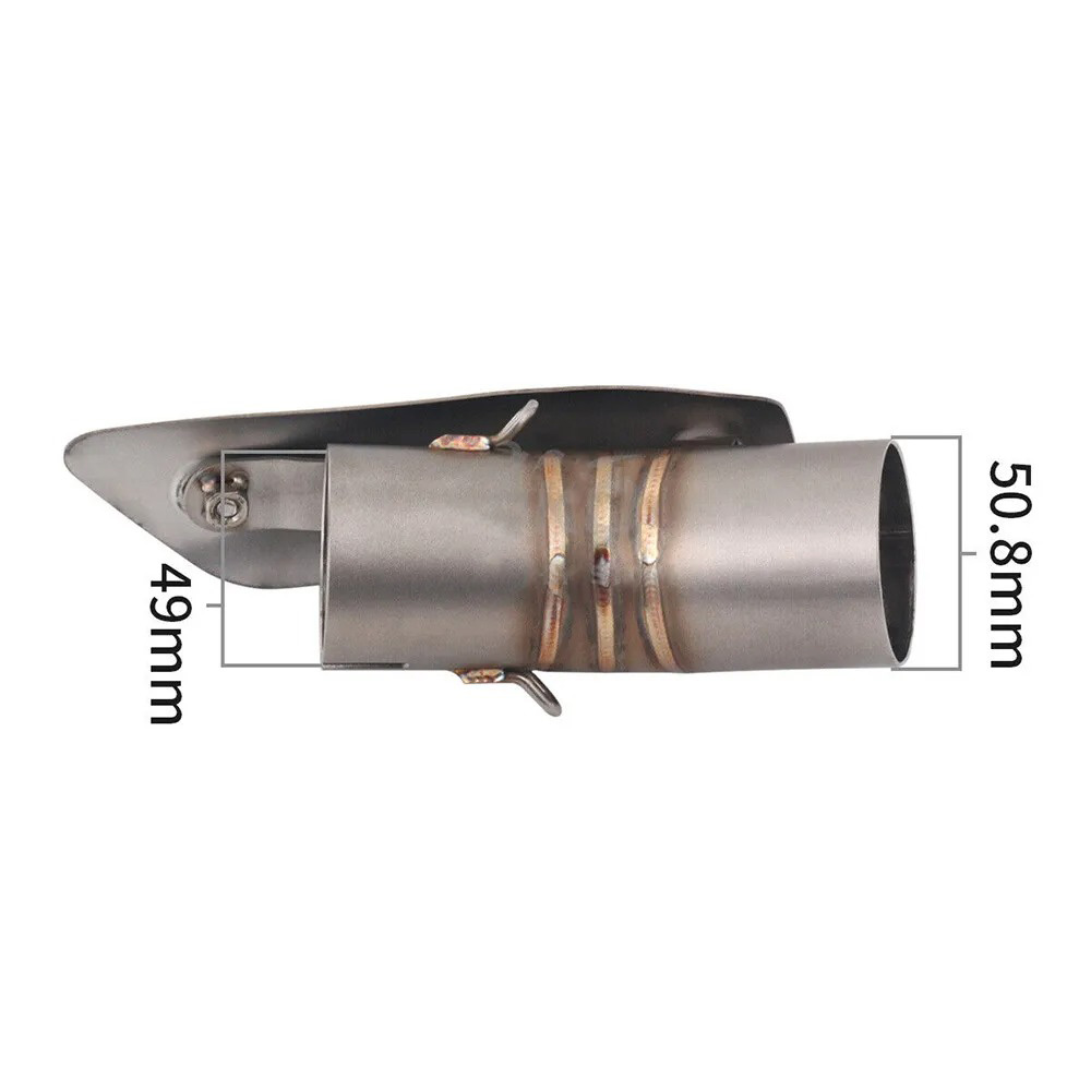 Exhaust Muffler Tips Mid Link Pipe System For Suzuki GSXR1000 2012-2024 Exhaust Systems Exhausts Pipes - Image 4