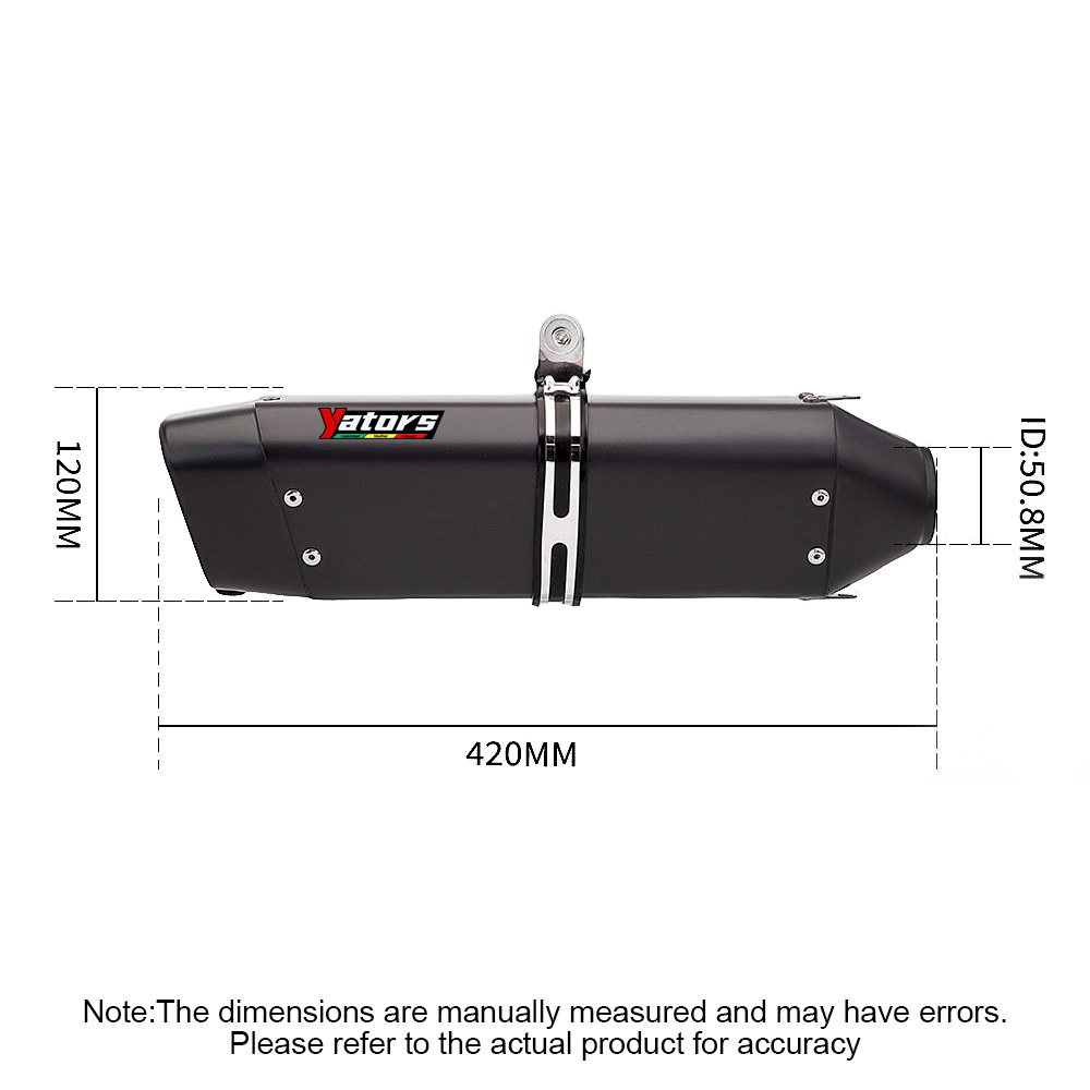 For Voge DS525X 2023 Slip on Exhaust Tail Pipe Replace Muffler Modified System Exhaust Systems Exhausts Pipes - Image 4