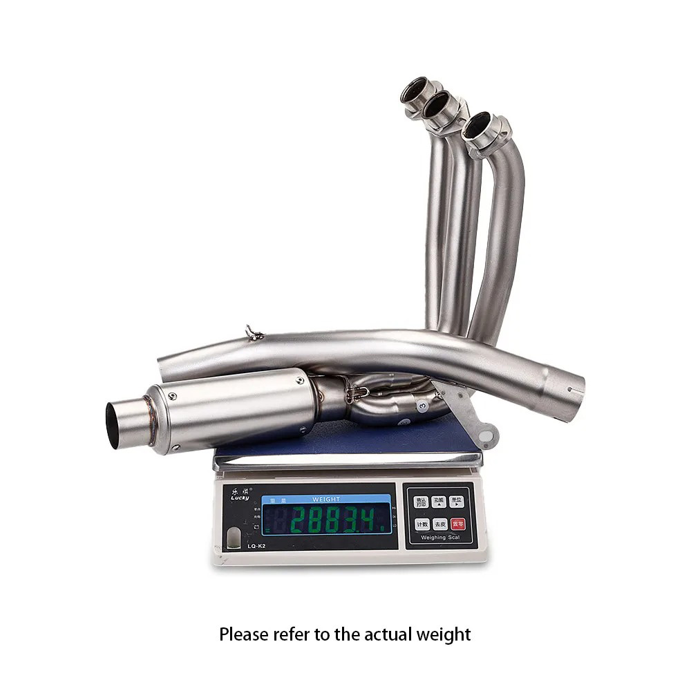 Exhaust Systems For CF-Moto 675SRR 675SR 675R 675NK Exhaust System Header Link Pipe Muffler Tips - Image 4