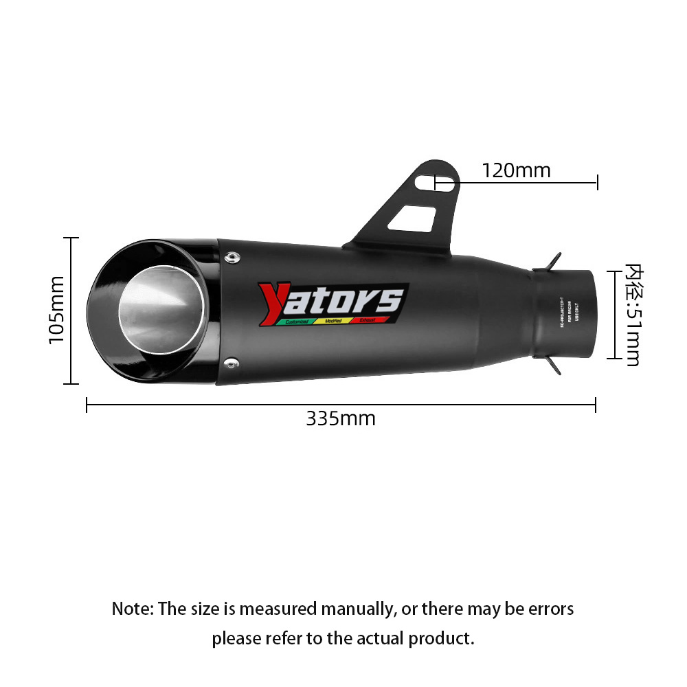 Exhaust Muffler Tips Mid Link Pipe System For Suzuki GSXR1000 2012-2024 Exhaust Systems Exhausts Pipes - Image 5