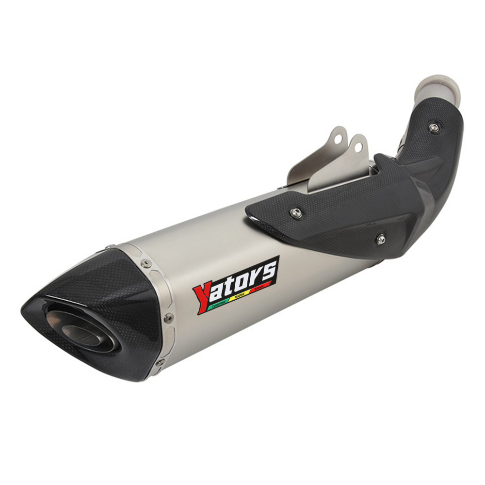 Exhaust Systems Exhaust Muffler Escape Mid Tube Slip On Modified For DUKE 790 890 890R 2020-2023 Exhausts Pipes