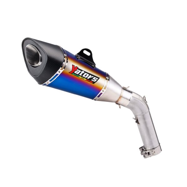 Motorcycle Exhaust Middle Link Pipe Slip On 51mm Muffler For Benelli 752 BJ750GS Exhaust Systems Exhausts Pipes