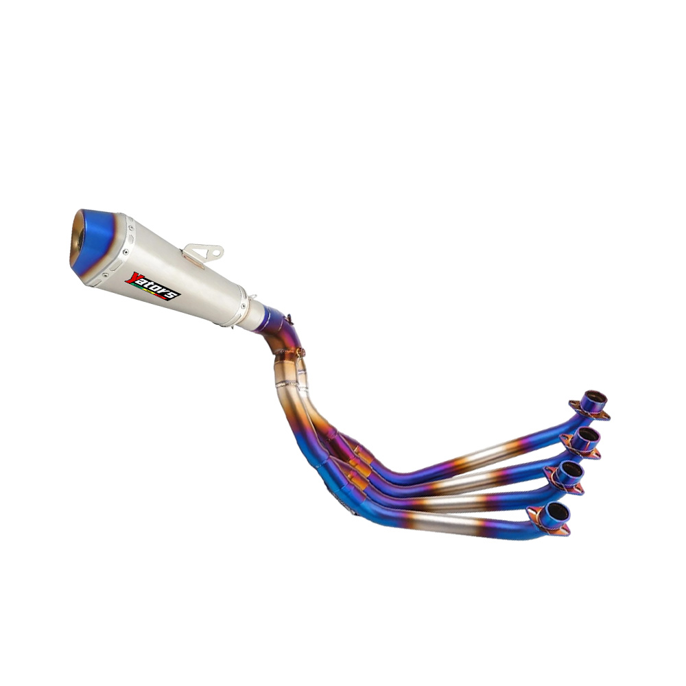 Full System Exhaust Muffler Tip Front Link Pipe For Honda CBR650R CBR650F CB650F Exhaust Systems Exhausts Pipes