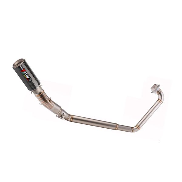 Full Exhaust System Muffler Tips Header Pipe For Honda CBR150 CB150R 2017-23 Exhausts Pipes
