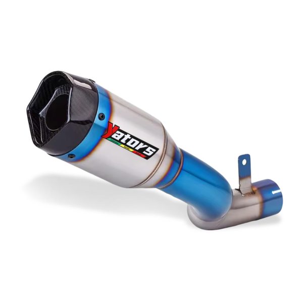 For Honda CBR650R CB650R CBR650F CB650F 2014-2025 Motorcycle Slip on Line Exhaust Modify Kit Carbon Tip Muffler Tube