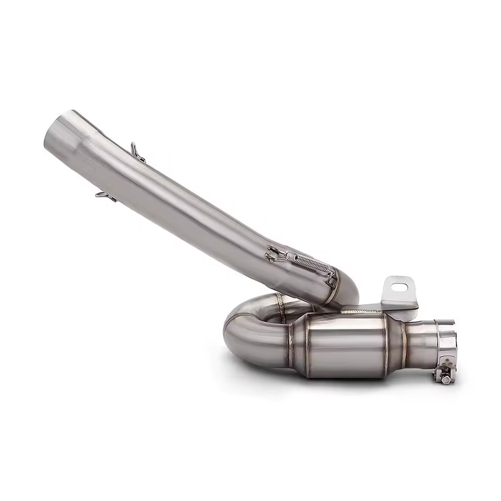 Stainless Steel Cyclone Mid-Pipe Exhaust for Kawasaki ZX10R (2009-2020)