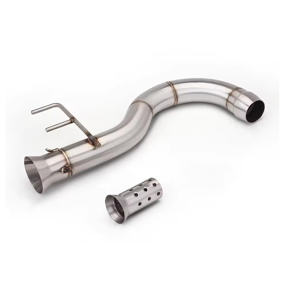 Stainless Steel Mid-Pipe Exhaust for Can-Am Spyder F3 BRP 1330 Motorcycle