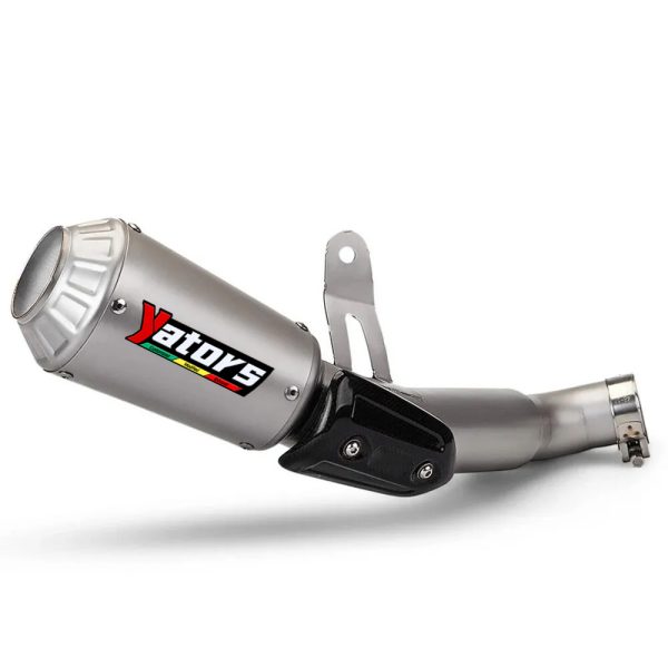 For Honda CBR1000RR 2008-16 Exhaust Mid Link Pipe Carbon Muffler Slip on System Exhaust Systems Exhausts Pipes