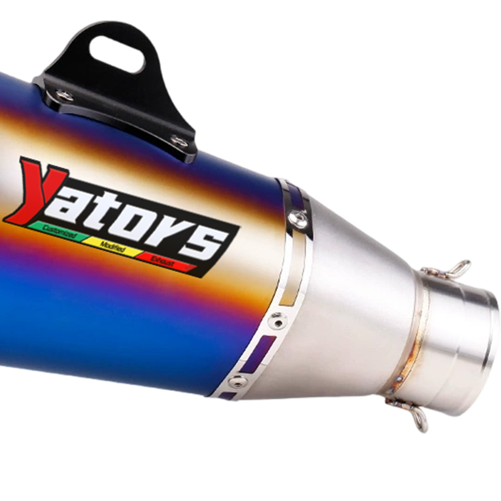 Motorcycle Exhaust Middle Link Pipe Slip On 51mm Muffler For Benelli 752 BJ750GS Exhaust Systems Exhausts Pipes - Image 6