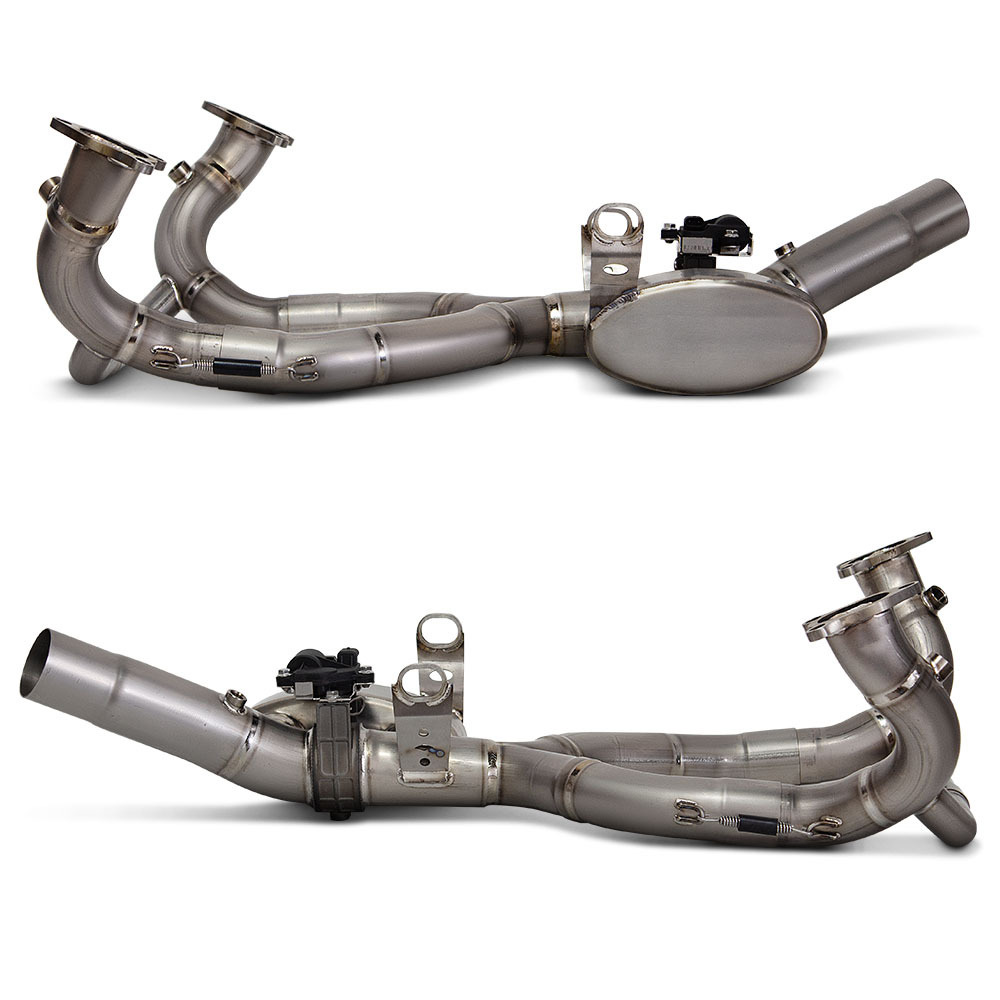 Motorcycle Exhaust Pipe for BMW R1300GS Adventure Titanium Full Exhaust System with Manual Valve Control Box - Image 11