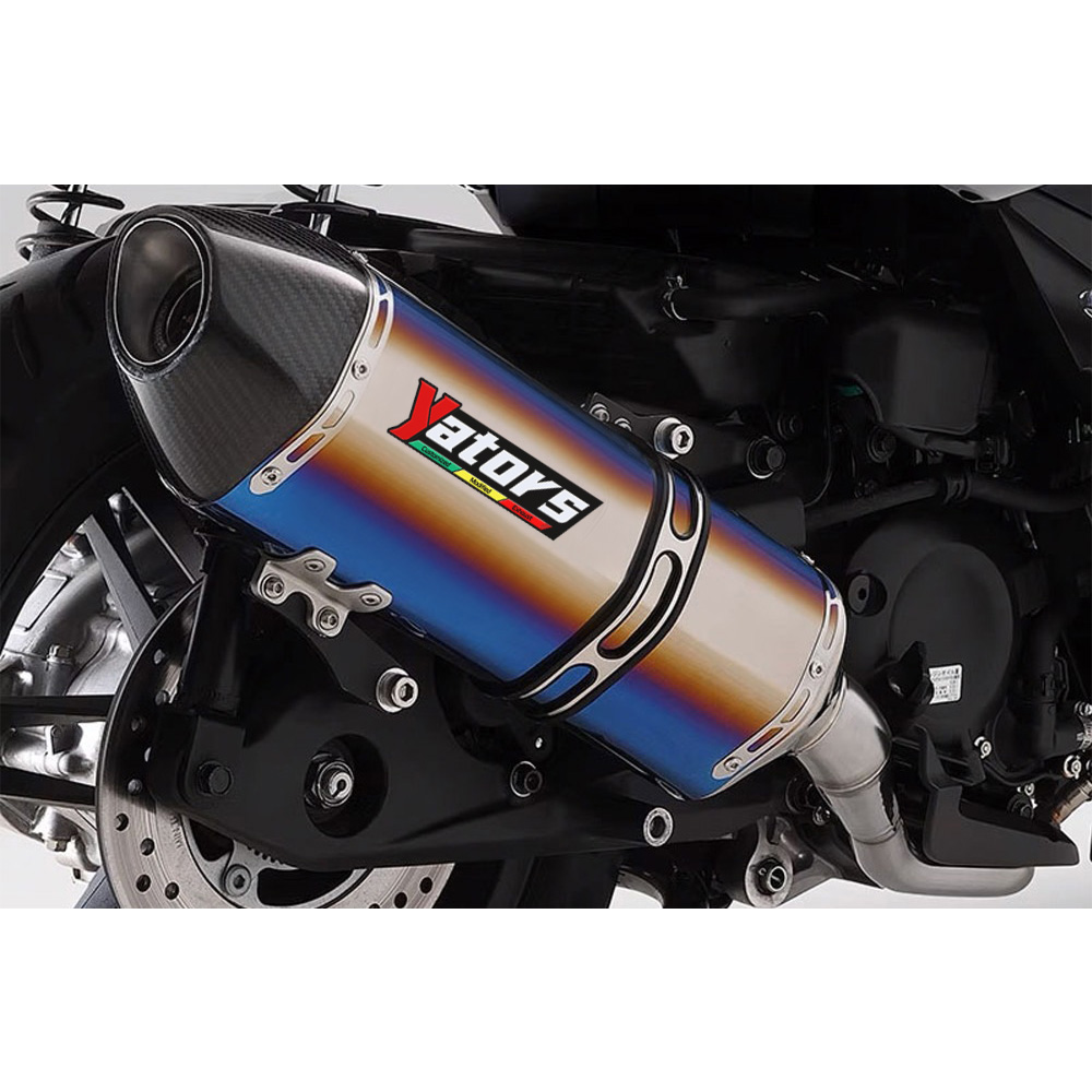 Motorcycle Exhaust Middle Link Pipe Slip On 51mm Muffler For Benelli 752 BJ750GS Exhaust Systems Exhausts Pipes - Image 5