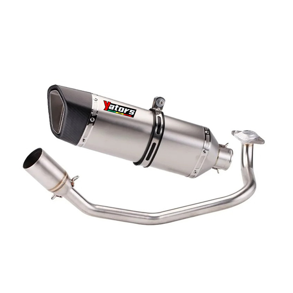 For Honda ADV150 2019-2021 Slip On Exhaust Muffler Tips Header Front Link Pipe Exhaust Systems Exhausts Pipes - Image 2