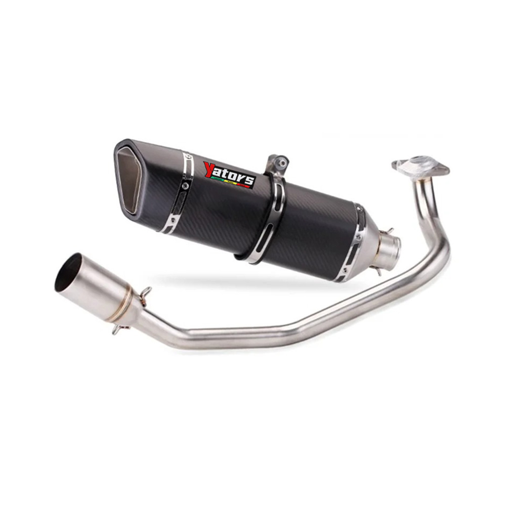 Slip On Exhaust Muffler Tips Header Front Link Pipe For Honda ADV150 2019-2021 Exhaust Systems Exhausts Pipes - Image 2