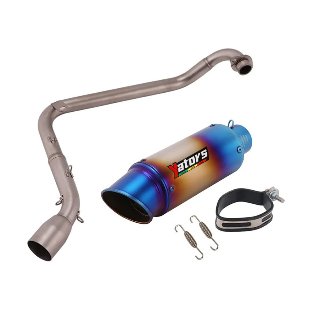 For Honda Grom MSX125 2013-2023 Motorcycle Exhaust Low Mount Header Muffler Pipe Exhaust Systems Exhausts Pipes - Image 2