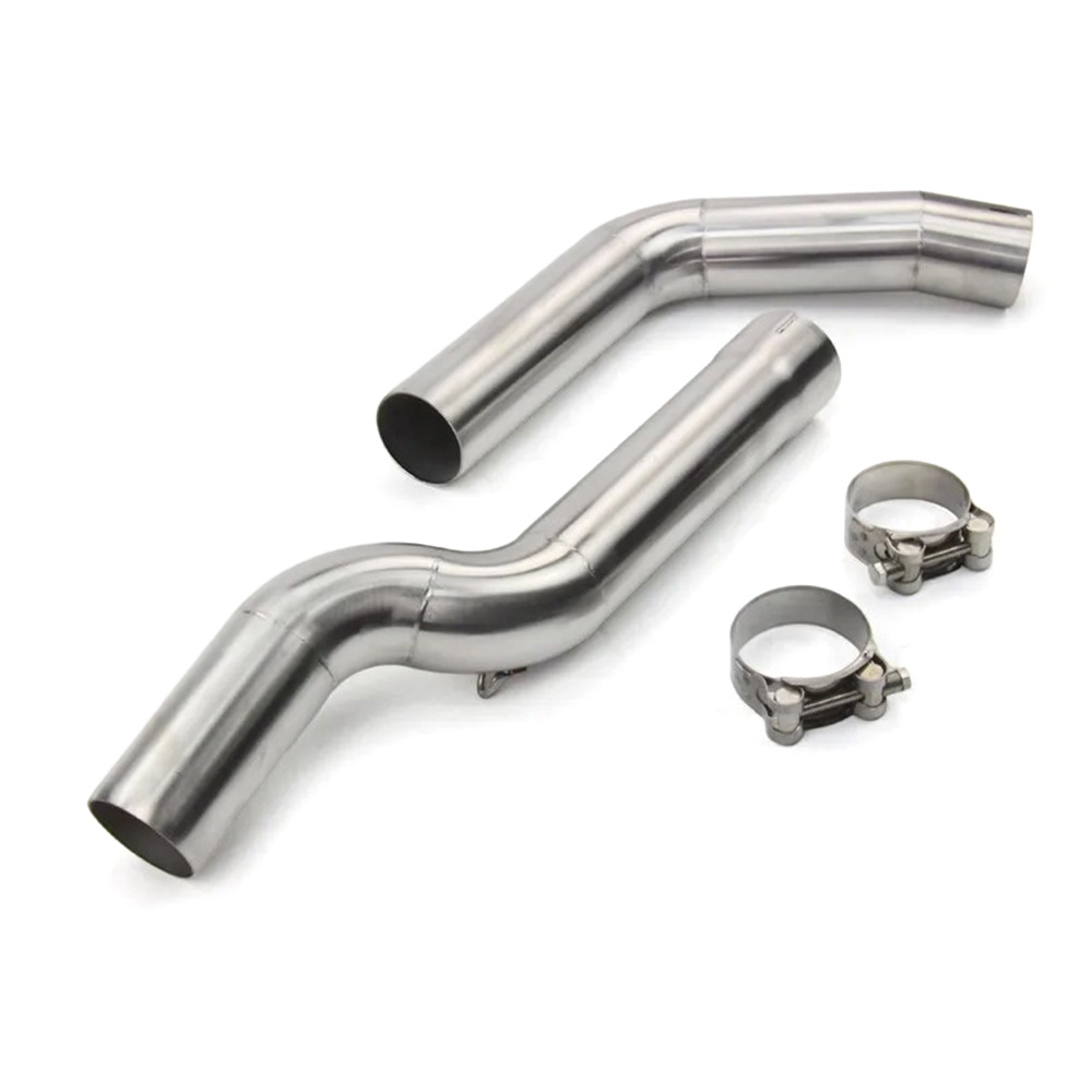 Motorcycle Full System Exhaust Mid Front Link Pipe For Honda CBR600RR 2005-2019 Exhausts Pipes - Image 3
