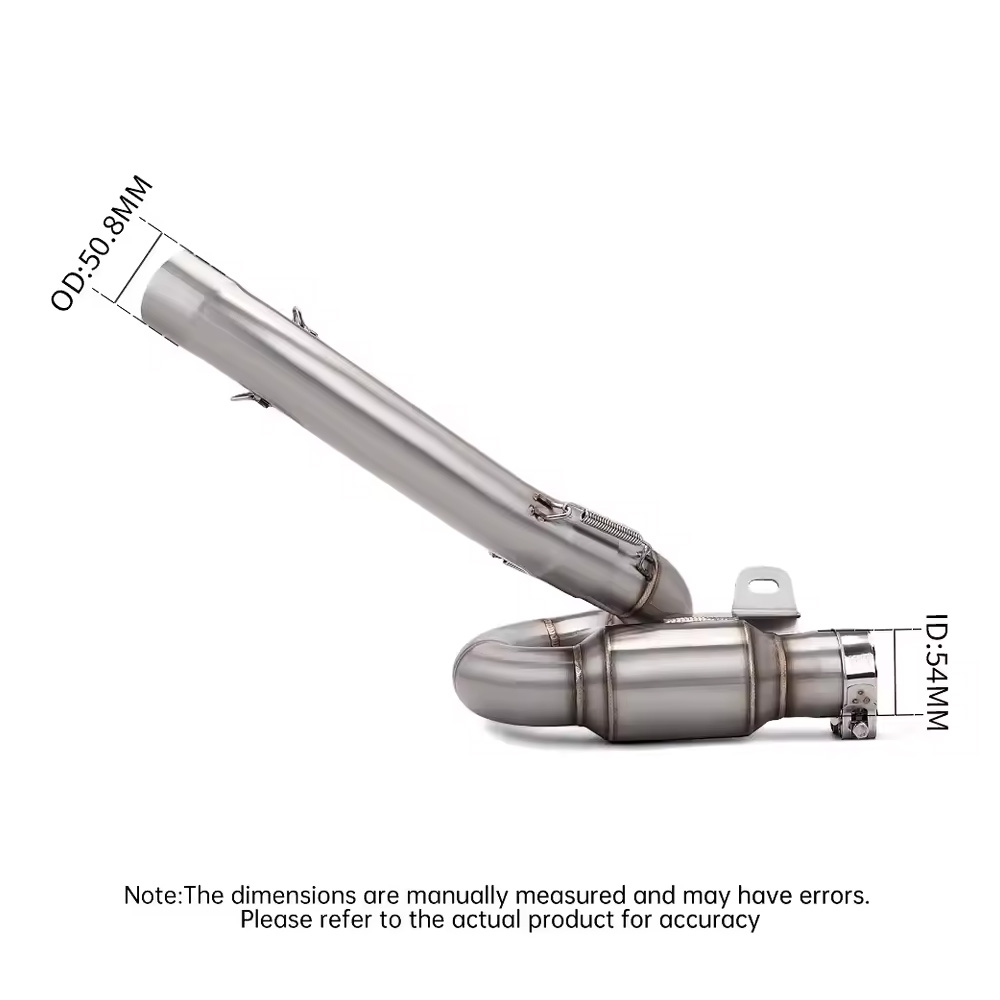 Stainless Steel Cyclone Mid-Pipe Exhaust for Kawasaki ZX10R (2009-2020) - Image 3