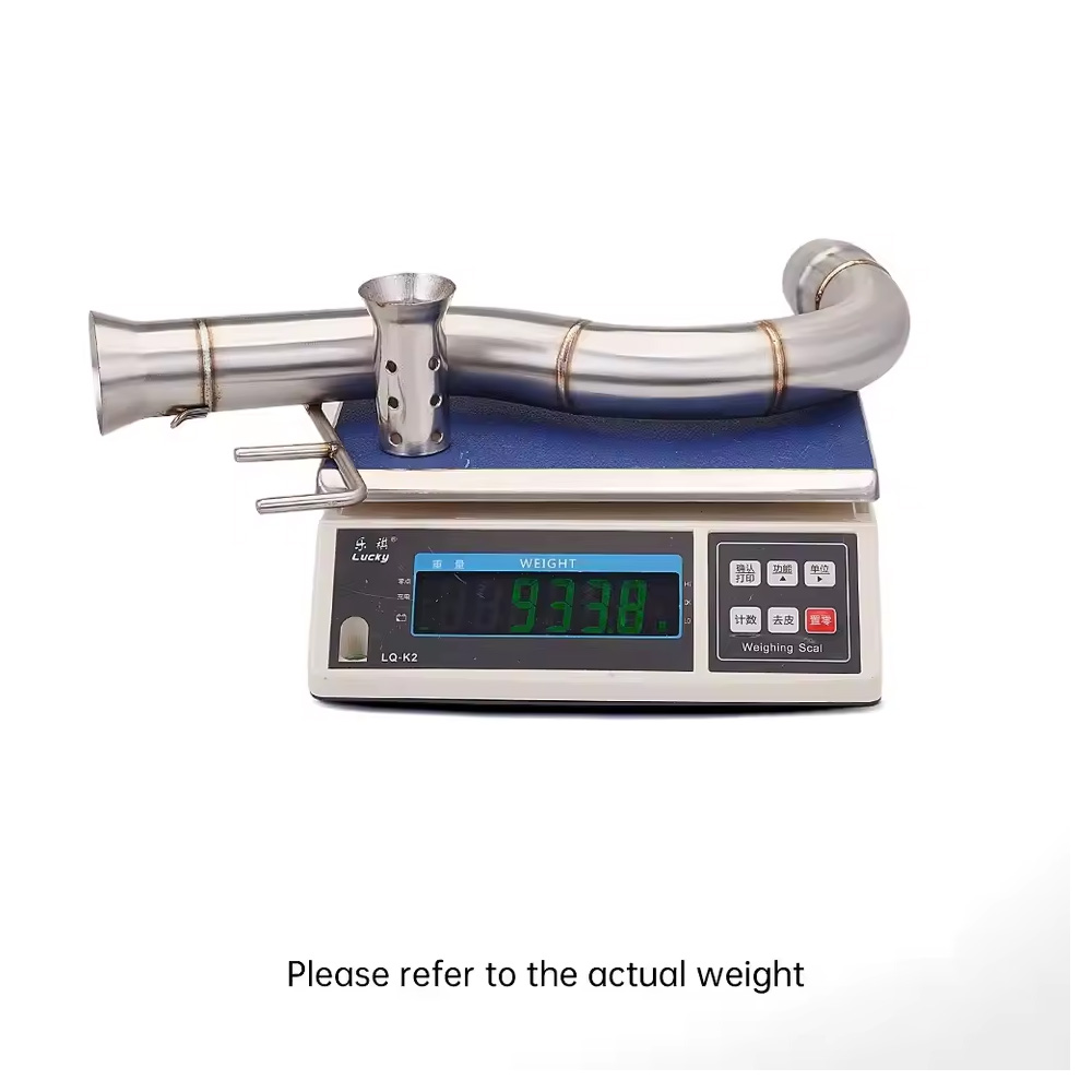 Stainless Steel Mid-Pipe Exhaust for Can-Am Spyder F3 BRP 1330 Motorcycle - Image 3