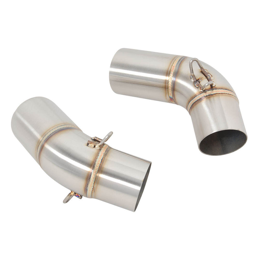 Exhaust System Mid Link Pipe 51mm Muffler For Ducati Monster 696 795 796 1100 - Image 8