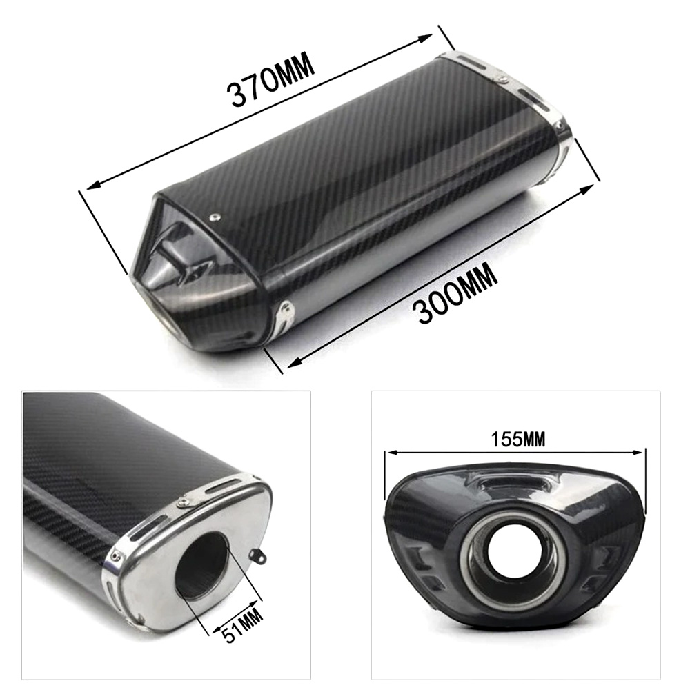 Motorcycle Full System Exhaust Mid Front Link Pipe For Honda CBR600RR 2005-2019 Exhausts Pipes - Image 4