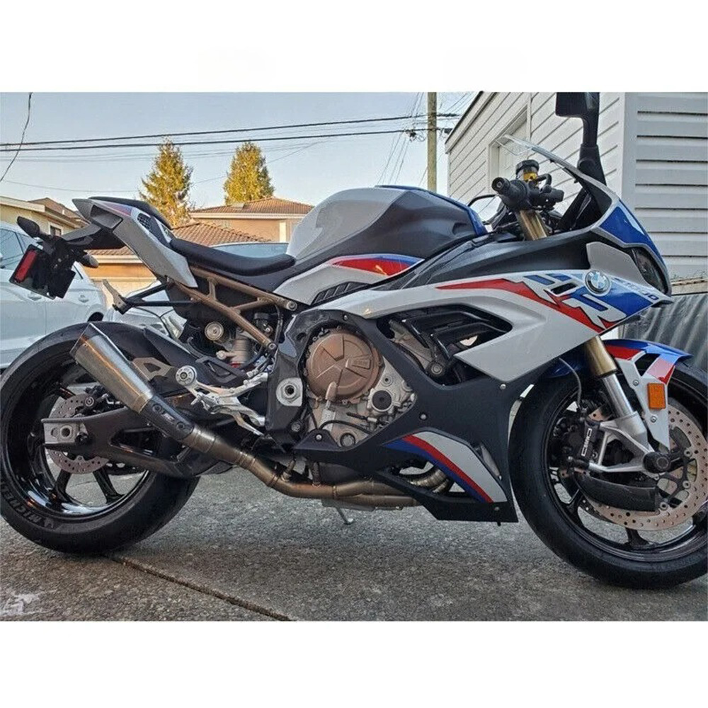 For BMW S1000R 2021-2024 S1000RR 2019-2024 Exhaust Pipe 60mm Muffler Escape Tips Exhaust Systems - Image 6