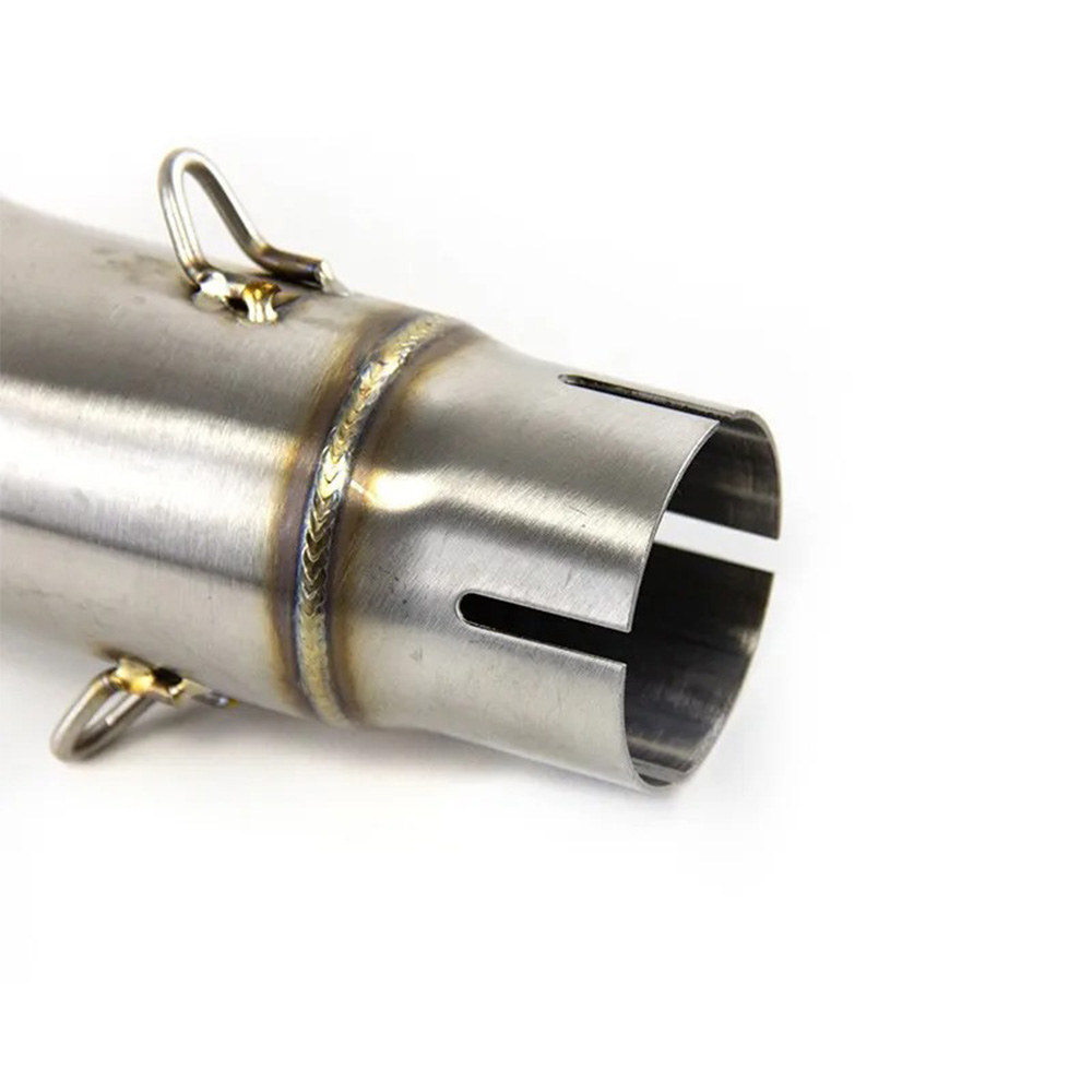 For Kawasaki Ninja 400 Ninja 500 Z400 Z500 Exhaust Tips Mid Pipe Slip On Muffler Exhaust Systems Exhausts Pipes - Image 4