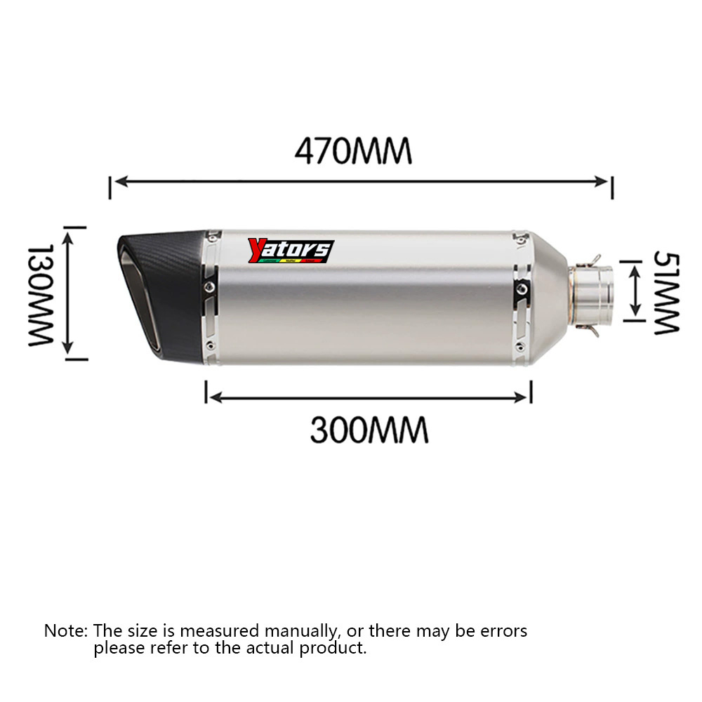 For Honda ADV150 2019-2021 Slip On Exhaust Muffler Tips Header Front Link Pipe Exhaust Systems Exhausts Pipes - Image 5