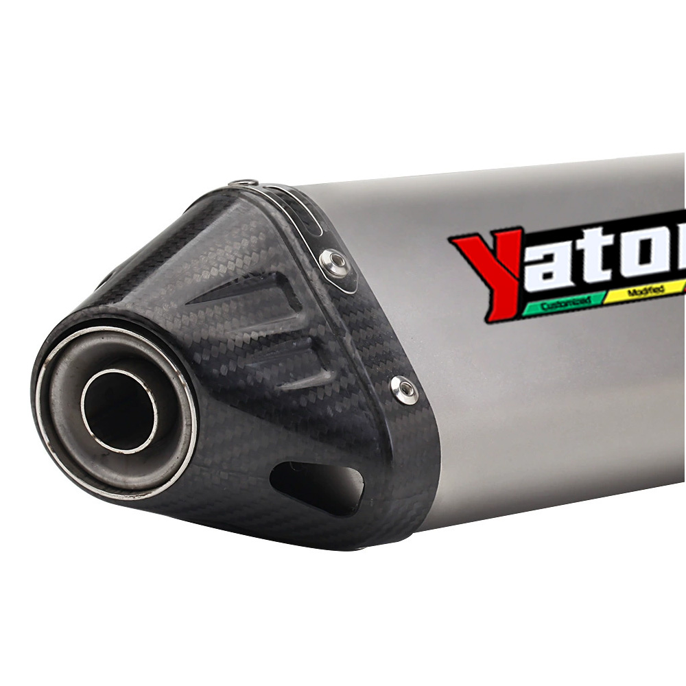 Fits Kawasaki Ninja 650 Z650 ER6N ER6F 12-24 Full Exhaust Front Mid Pipe Muffler Exhaust Systems Exhausts Pipes - Image 5