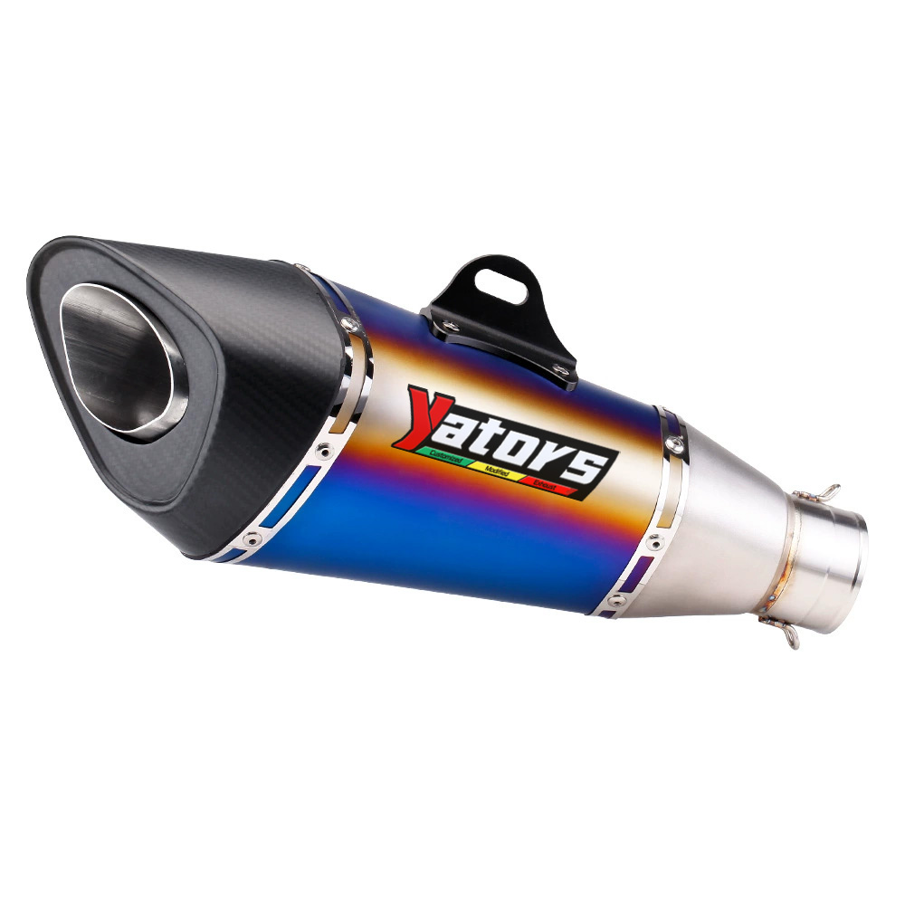 Motorcycle Exhaust Middle Link Pipe Slip On 51mm Muffler For Benelli 752 BJ750GS Exhaust Systems Exhausts Pipes - Image 3