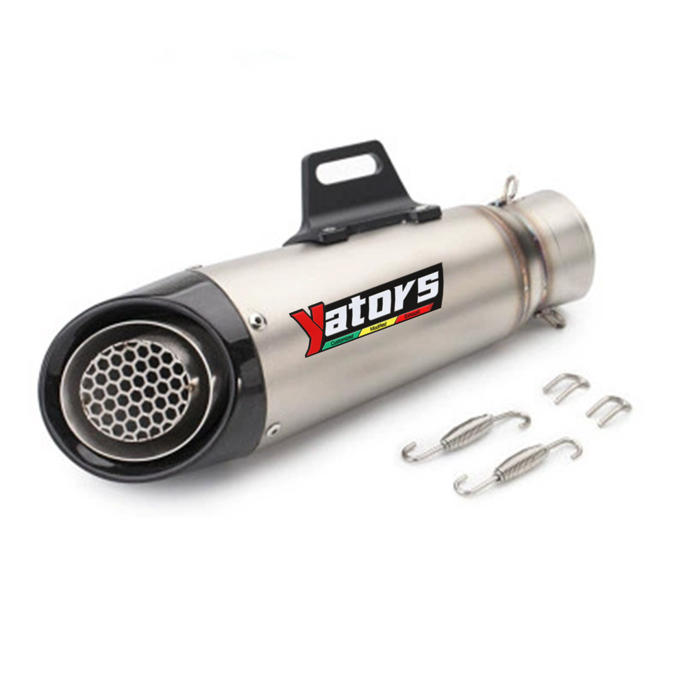 Motorcycle Exhaust Middle Link Pipe Slip On 51mm Muffler For Benelli 752 BJ750GS Exhaust Systems Exhausts Pipes - Image 5